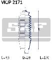 Zestaw osłon, układ kierowniczy do Toyoty, VKJP 2171, SKF w ofercie sklepu e-autoparts.pl 